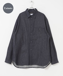 EKAL | White Mountaineering 別注MID GUSSET SLEEVE EYELET POCKET SHIRT(シャツ/ブラウス)