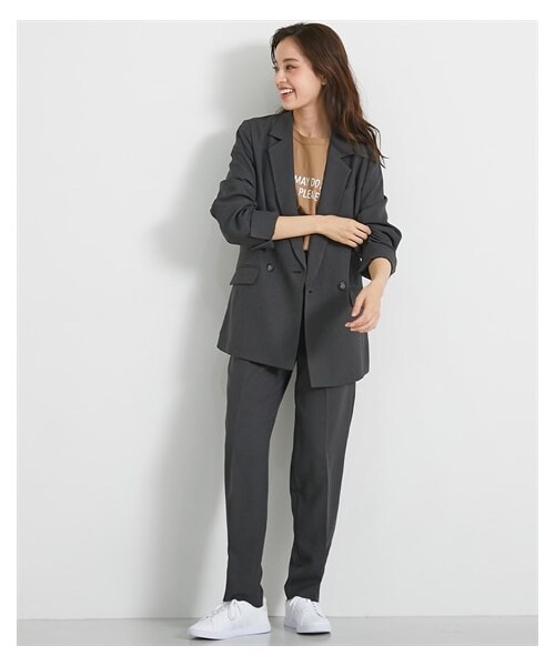 nissen（ニッセン）の「【レディーススーツ】ダブルブレストジャケット