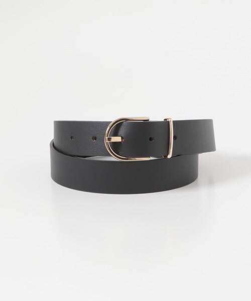 URBAN RESEARCH ROSSO（アーバンリサーチロッソ）の「LEFIJE　Tresor BELT（ベルト・レディース・Black/DkBrown・80）」の3枚目の写真