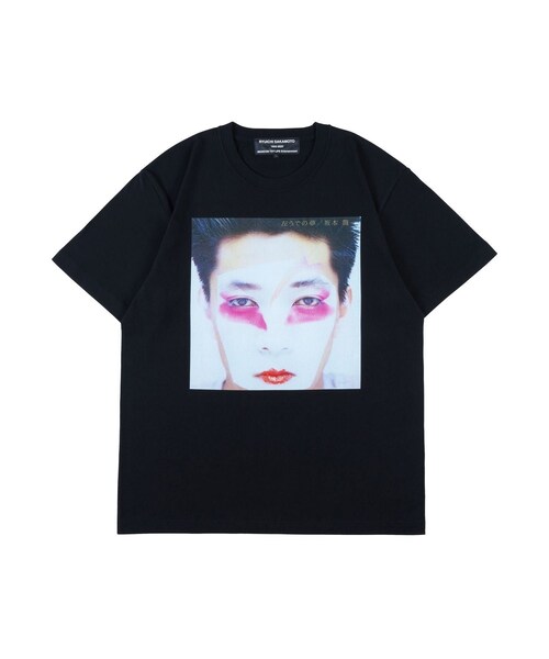 bonjour records（ボンジュールレコーズ）の「RYUICHI SAKAMOTO Archive Collection T-Shirt "左うでの夢"（Tシャツ/カットソー・レディース・ブラック・L/M/XL）」の2枚目の写真