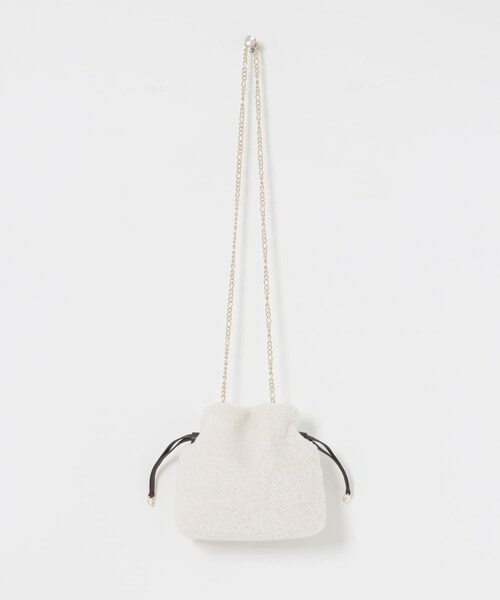 URBAN RESEARCH（アーバンリサーチ）の「ANABEL　PURSE shoulder（ショルダーバッグ・レディース・SILVER/WHITE/D.KHAKI・-）」の5枚目の写真