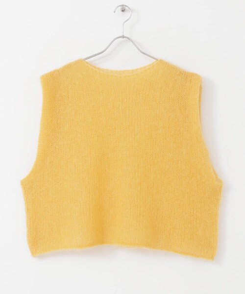 URBAN RESEARCH（アーバンリサーチ）の「『別注』WANDERUNG×URBAN RESEARCH　ニットベスト（ベスト・レディース・Purple/Gray/Yellow・FREE）」の10枚目の写真