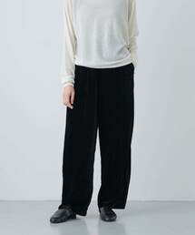 かぐれ | レーヨンシルクベルベットパンツ(その他パンツ)