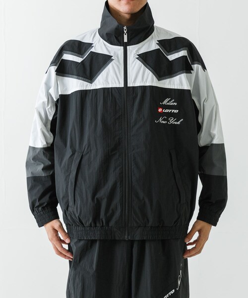 URBAN RESEARCH（アーバンリサーチ）の「LOTTO　MILAN NEWYORK NY BLOUSON（ブルゾン・メンズ・NAVY/BLACK・M/L/XL）」の6枚目の写真