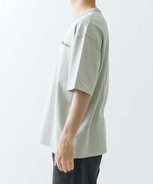 URBAN RESEARCH（アーバンリサーチ）の「POLO RALPH LAUREN　リラックスドフィット ロゴジャージーTシャツ（Tシャツ/カットソー・メンズ・A.GREEN/C.NAVY/LS.HEATHER・M/L/XL）」の6枚目の写真