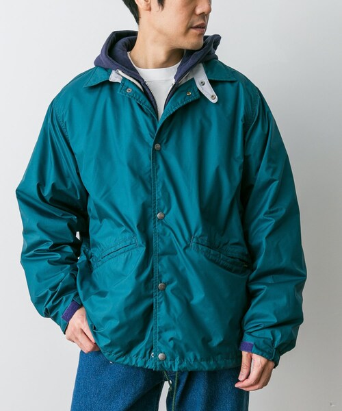URBAN RESEARCH DOORS(アーバンリサーチドアーズ)の「L.L.Bean Lined Coach Jacket(テーラードジャケット・メンズ・D.charcoal/tan/B.green/purpleblue・M/L/XL)」の3枚目の写真