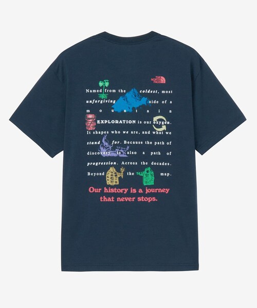 URBAN RESEARCH Sonny Label（アーバンリサーチサニーレーベル）の「THE NORTH FACE　SHORT-SLEEVE JOURNEY HISTORY T-SHIRTS（Tシャツ/カットソー・メンズ・ホワイト/ミックスグレー/アーバンネイビー/ブラック・M/L）」の18枚目の写真