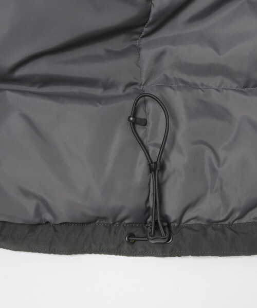 EKAL（エカル）の「『UR TECH』中綿フードジャケット（その他アウター・レディース・ダークブラウン/チャコール・one）」の15枚目の写真