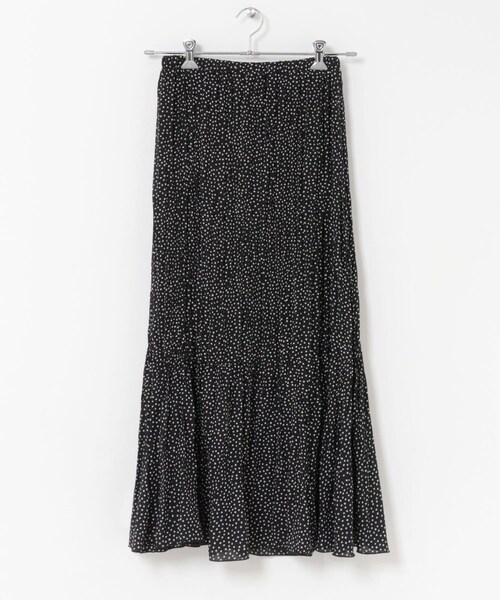 URBAN RESEARCH DOORS(アーバンリサーチドアーズ)の「フラワードットプリーツスカート(スカート・レディース・BLACK/GRAY/NAVY・Free)」の12枚目の写真