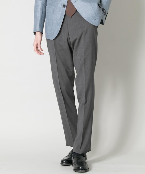 URBAN RESEARCH(アーバンリサーチ)の「URBAN RESEARCH Tailor クールマックスウールパンツ(スラックス・メンズ・GRAY/NAVY/CHARCOAL・42/44/46/48/50)」の1枚目の写真
