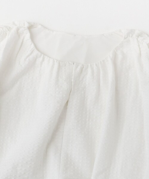 ITEMS URBANRESEARCH（アイテムズ アーバンリサーチ）の「バルーンスリーブノースリブラウス（シャツ/ブラウス・レディース・OFF/OFF×BLK/BLK・FREE）」の13枚目の写真