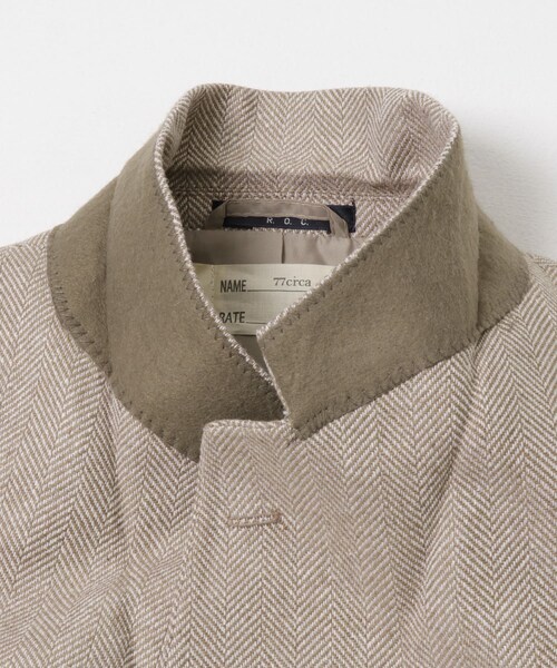 THE GOODLAND MARKET（ザグッドランドマーケット）の「77circa　make v shape tweed jacket（テーラードジャケット・レディース・brown1/brown2/brown3/brown4・one）」の17枚目の写真