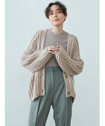 LAGUNAMOON | オーバーサイズニットカーディガン(カーディガン/ボレロ)