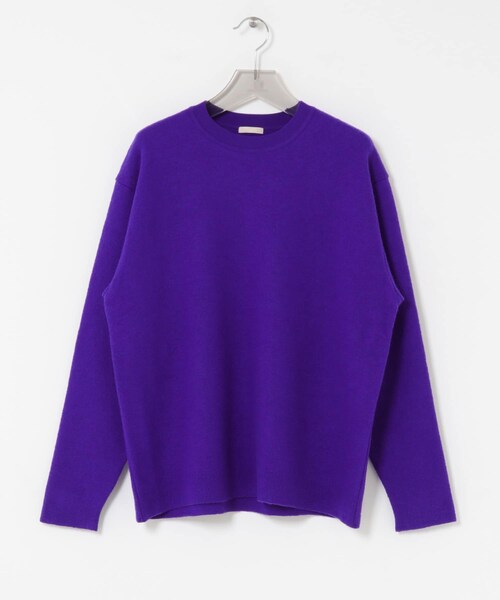 URBAN RESEARCH(アーバンリサーチ)の「ULTERIOR S/M FINE WOOL KNIT PULLOVER(ニット/セーター・メンズ・BLACK/R.PURPLE/V. RED・M/L)」の13枚目の写真