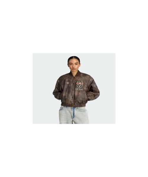 adidas(アディダス)の「アディダス オリジナルス Athletic Dept ビンテージ合成皮革ジャケット(ジャケット/アウター・レディース・ブラウン・XS/S/M/L/XL/2XL/3XL/5XL/J/XS/J/S/J/M/J/L/J/XL/J/2XL/J/3XL)」の16枚目の写真