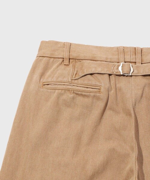 ADAM ET ROPE'(アダムエロペ)の「【DAIRIKU/ダイリク】D Buckle Super Wide Chino Pants(チノパンツ・メンズ・ブラック/ベージュ・M/S)」の10枚目の写真