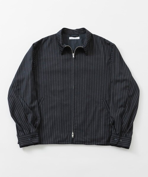 URBAN RESEARCH（アーバンリサーチ）の「WOOL BLEND SPORTS JACKET（ブルゾン・メンズ・CHARCOAL/BLACK/NVY STRIPE・M/L）」の21枚目の写真