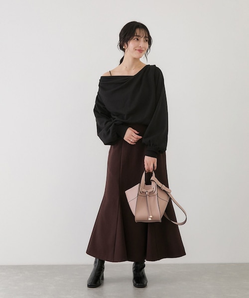 VIS(ビス)の「【復刻/J’aDoRe JUN ONLINE限定】フロントタイバッグ/マルチWAY(トートバッグ・レディース・ブラック/グレー系/ベージュ系・F)」の9枚目の写真