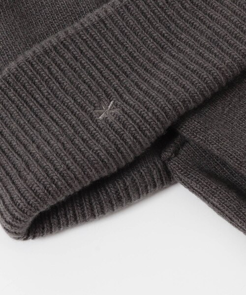 URBAN RESEARCH DOORS（アーバンリサーチドアーズ）の「Snow Peak Apparel　Knit Flight Cap（ニットキャップ/ビーニー・レディース・GREY/BLACK/IVORY・One）」の13枚目の写真