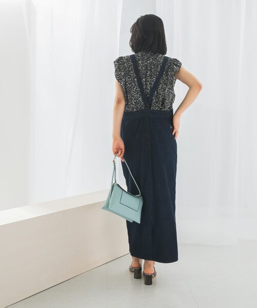 URBAN RESEARCH ROSSO（アーバンリサーチロッソ）の「『別注』Lee×ROSSO　ILINE SALOPETTE SKIRT（ワンピース・レディース・BLK ONEWASH/ONEWASH・S/M）」の22枚目の写真