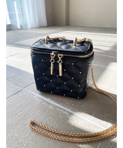 RESEXXY（リゼクシー）の「バニティーミニバッグ（ショルダーバッグ・レディース・ホワイト/ブラック/ピンク・F）」の6枚目の写真