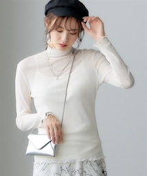 miclat | 大きいサイズシアーカットソーインナーmiclat(Tシャツ/カットソー)