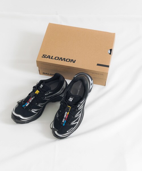 URBAN RESEARCH（アーバンリサーチ）の「SALOMON　XT-6 GTX（スニーカー・レディース・BK/BK/F SV・23.5/24/24.5/25）」の3枚目の写真