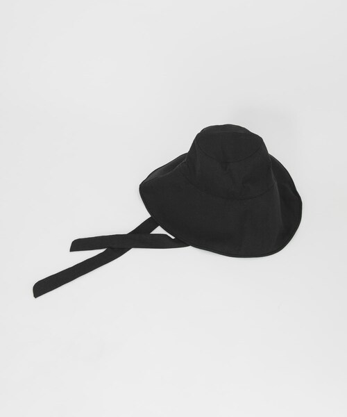 KBF（ケイビーエフ）の「ワイドブリムHAT（ハット・レディース・BLACK/IVORY・One）」の14枚目の写真