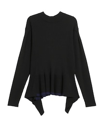 ELENDEEK | 2WAY MODE PEPLUM KT(ニット/セーター)