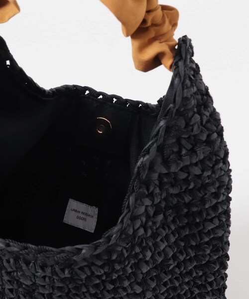 URBAN RESEARCH DOORS（アーバンリサーチドアーズ）の「ギャザーハンドルペーパーバッグ（かごバッグ・レディース・YELLOW/BLACK/ORANGE・-）」の17枚目の写真