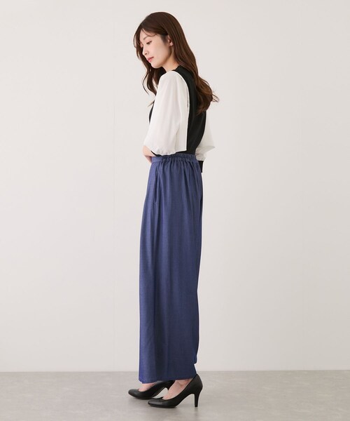 Jayro(ジャイロ)の「デニムワイドパンツ(デニムパンツ・レディース・ブラック系/ブルー・F)」の21枚目の写真