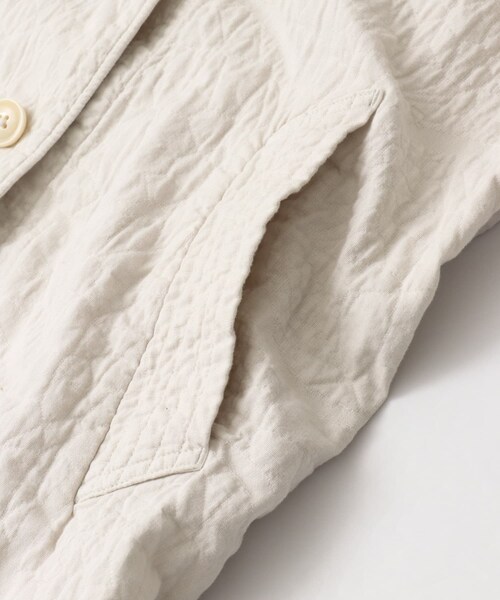 URBAN RESEARCH（アーバンリサーチ）の「ヴォロノイジャカードノーカラーコート（ノーカラージャケット・レディース・OFF/CHARCOAL・FREE）」の13枚目の写真