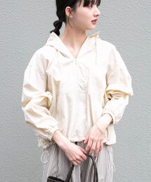 ITEMS URBANRESEARCH | 『UVカット/撥水』アノラックフーディーブルゾン(ブルゾン)
