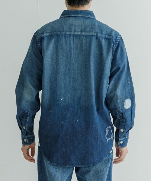 URBAN RESEARCH(アーバンリサーチ)の「FREEMANS SPORTING CLUB GREAT JONES JEAN SHIRT(シャツ/ブラウス・メンズ・115Wユーズド・S/M/L/XL)」の6枚目の写真