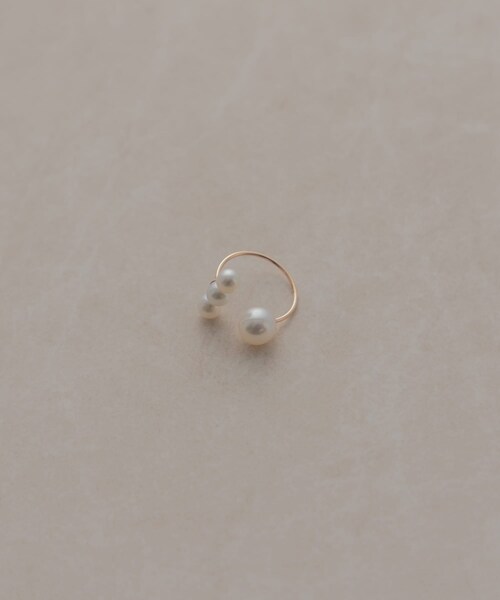 URBAN RESEARCH（アーバンリサーチ）の「ff by decor urban research　2WAYパールイヤカフ（イヤリング・レディース・10KYG・-）」の2枚目の写真