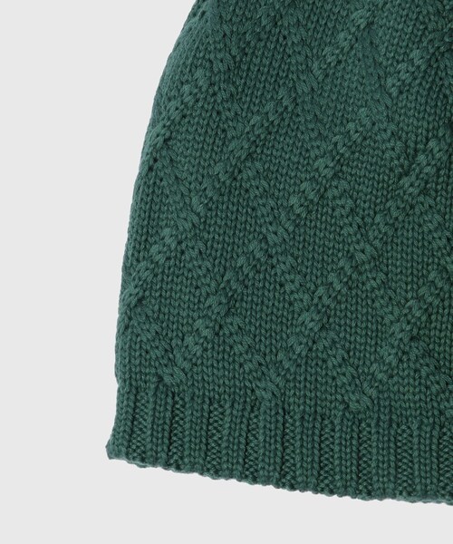 ADAM ET ROPE'（アダムエロペ）の「【KIJIMA TAKAYUKI/キジマ タカユキ】COTTON REVERSIBLE BEANIE（ニットキャップ/ビーニー・メンズ・ブラック/ブルー系/パープル・F）」の6枚目の写真