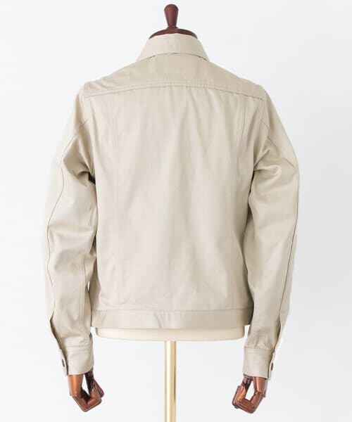 URBAN RESEARCH（アーバンリサーチ）の「FREEMANS SPORTING CLUB JP　OLD TWILL G JUM（テーラードジャケット・メンズ・OFF WHITE・2/3）」の5枚目の写真