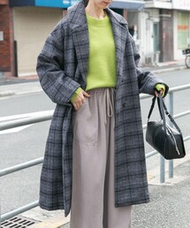 ITEMS URBANRESEARCH | ウールブレンドビッグコート(その他アウター)