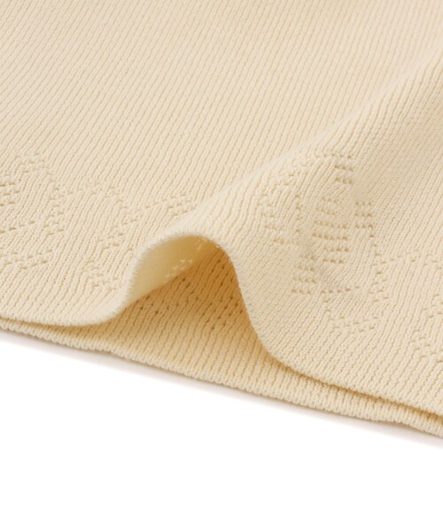 ADAM ET ROPE'(アダムエロペ)の「【crinkle crinkle crinkle】geometric jacquard knit(ニット/セーター・レディース・オフホワイト・F)」の20枚目の写真