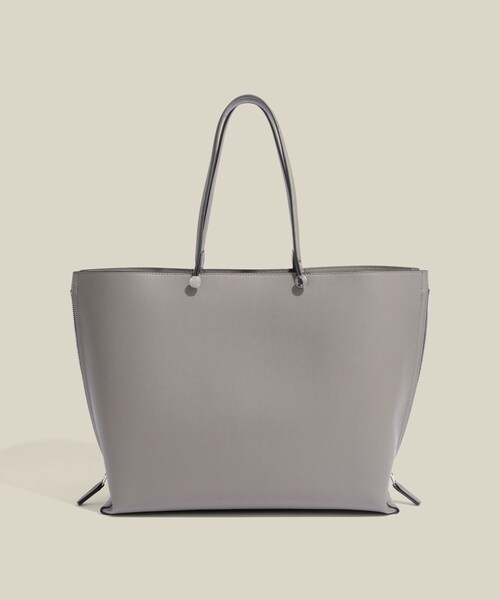 ROPE'(ロペ)の「【E'POR】Y BAG Wide/A4対応・通勤・26SS(トートバッグ・レディース・ブラック/グレー/キナリ/ダークブラウン/ダークグリーン・F)」の7枚目の写真