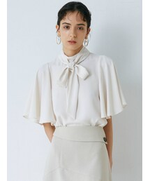 LAGUNAMOON | フレアースリーブボウタイブラウス(シャツ/ブラウス)