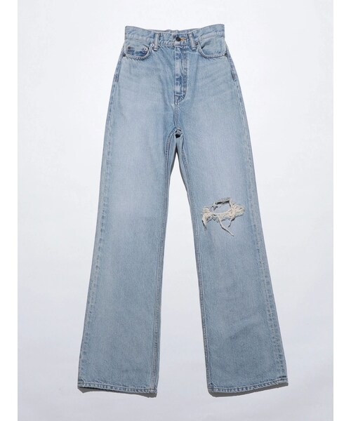 EMODA（エモダ）の「【VEQUM】BECK FULL FLARE JEANS（その他・レディース・ブラック/アイスブルー/ブラウン・24/25/26）」の19枚目の写真