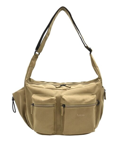 nissen（ニッセン）の「fulcro（フルクロ）Explorer はっ水ショルダーバッグ クルーズ （Ｂ５対応）（ショルダーバッグ・メンズ・ベージュ/ブラック/ダークグレイ/アイボリー/オリーブ・Y）」の6枚目の写真