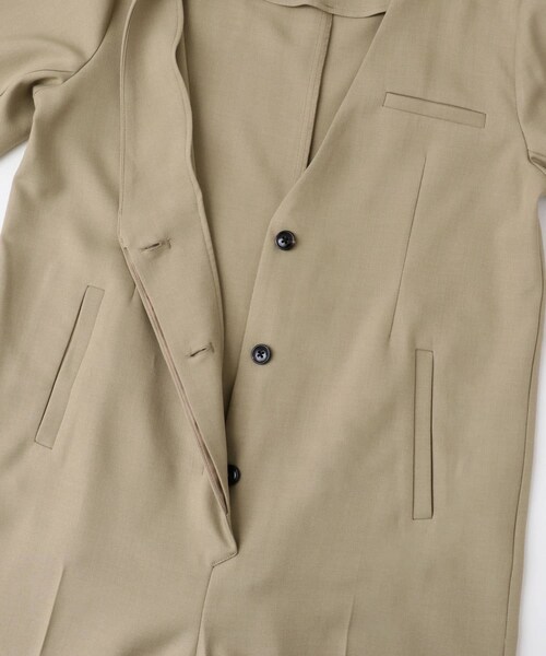 SENSE OF PLACE by URBAN RESEARCH(センスオブプレイスバイアーバンリサーチ)の「テーラードジャンプスーツ(サロペット/オーバーオール・レディース・BLACK/BEIGE・S/M)」の22枚目の写真