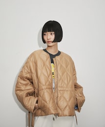 ADAM ET ROPE' | 【公式サイト限定】【GANNI】Shiny Quilt Jacket(ダウンジャケット/コート)