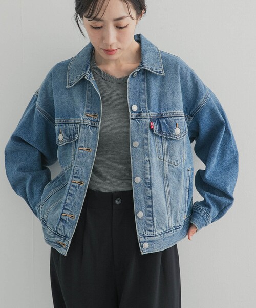 URBAN RESEARCH DOORS(アーバンリサーチドアーズ)の「LEVI’S 90S TRUCKER(デニムジャケット・レディース・CHOP・S)」の3枚目の写真