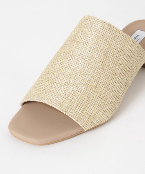 URBAN RESEARCH（アーバンリサーチ）の「『別注』 MILLIWM×URBAN RESEARCH　オープントゥミュール（サンダル・レディース・ブラウン/ナチュラル・36/37/38）」の21枚目の写真