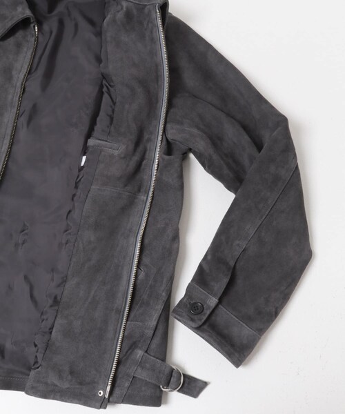 URBAN RESEARCH（アーバンリサーチ）の「GOAT SUEDE SPORTS JACKET（ブルゾン・メンズ・CHARCOAL・M/L）」の14枚目の写真