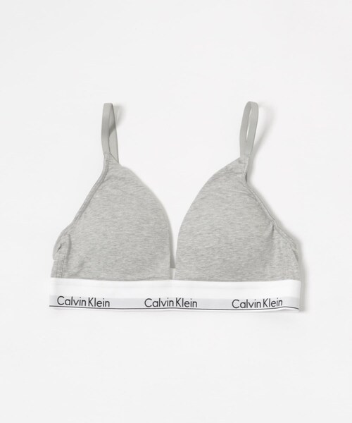 URBAN RESEARCH（アーバンリサーチ）の「Calvin Klein　LGHT LINED TRIANGLE（ブラジャー・レディース・UB1-BLACK/P7A-GREY・S/L/M）」の8枚目の写真