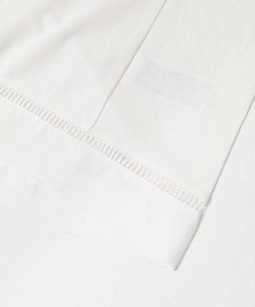 URBAN RESEARCH DOORS(アーバンリサーチドアーズ)の「ハシゴレースドッキングプルオーバー(Tシャツ/カットソー・レディース・OFF WHITE/BLACK/CAMEL・Free)」の13枚目の写真